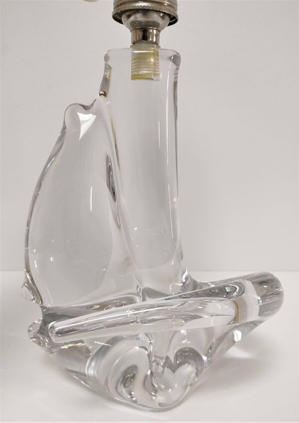Lampe cristal Schneider vintage