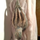 Signed bird sculpture