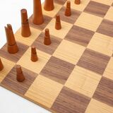 De Coene Chess Set With Original Box Attr. to Christophe Gevers, Belgium