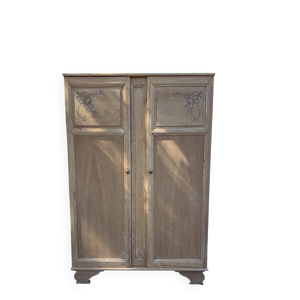 Armoire massif art déco