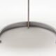 Ensemble de salle à manger sculptural "Scimitar" en bouclé bordeaux - Boris Tabacoff