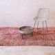 Tapis Rose Vintage - 257 x 126 cm
