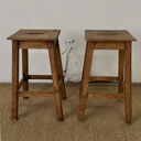 PAIRS OF STOOLS