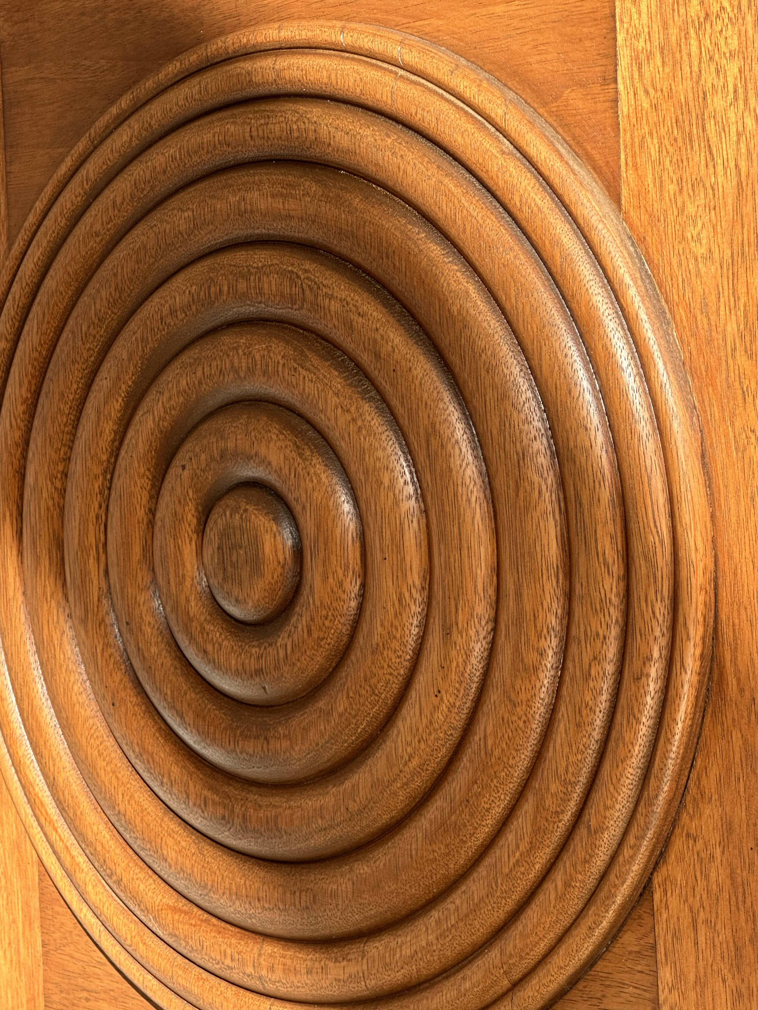 Art deco cabinet by charles dudouyt