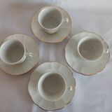 Fine porcelain coffee service