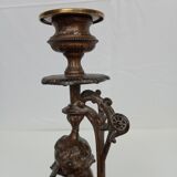 Bougeoirs putti musicians