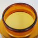 Old brown blown glass jar