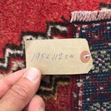 Turkish Prayer Rug vegetable dye 195x112cm