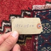 Turkish Prayer Rug vegetable dye 195x112cm