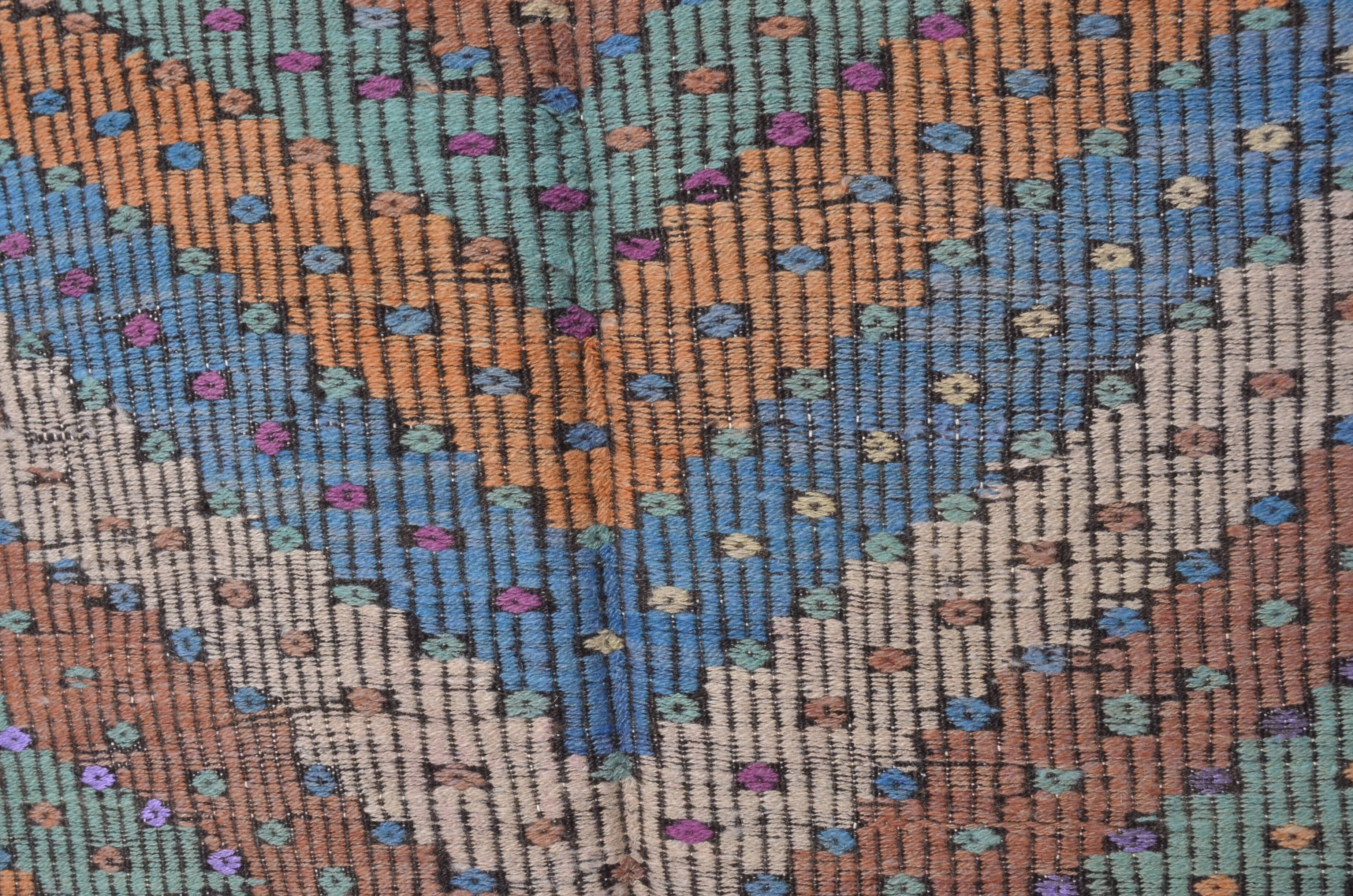 Oversize Handwoven Oushak Kilim Rug sku1897