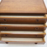 1960s Upcycled Teak Chest of Drawers, Denmark