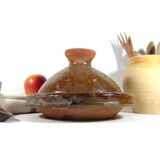 Terracotta tagine with lid