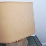 Small travertine lamp 1970