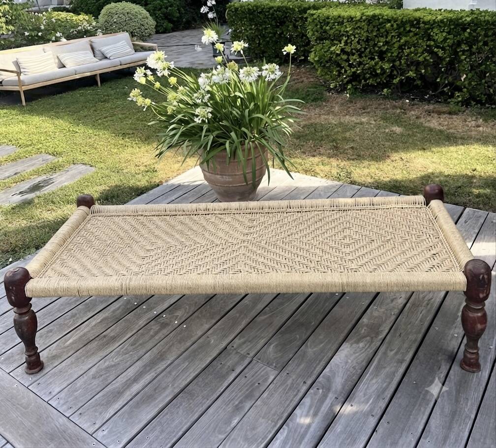 Indian resting bed "charpoy"
