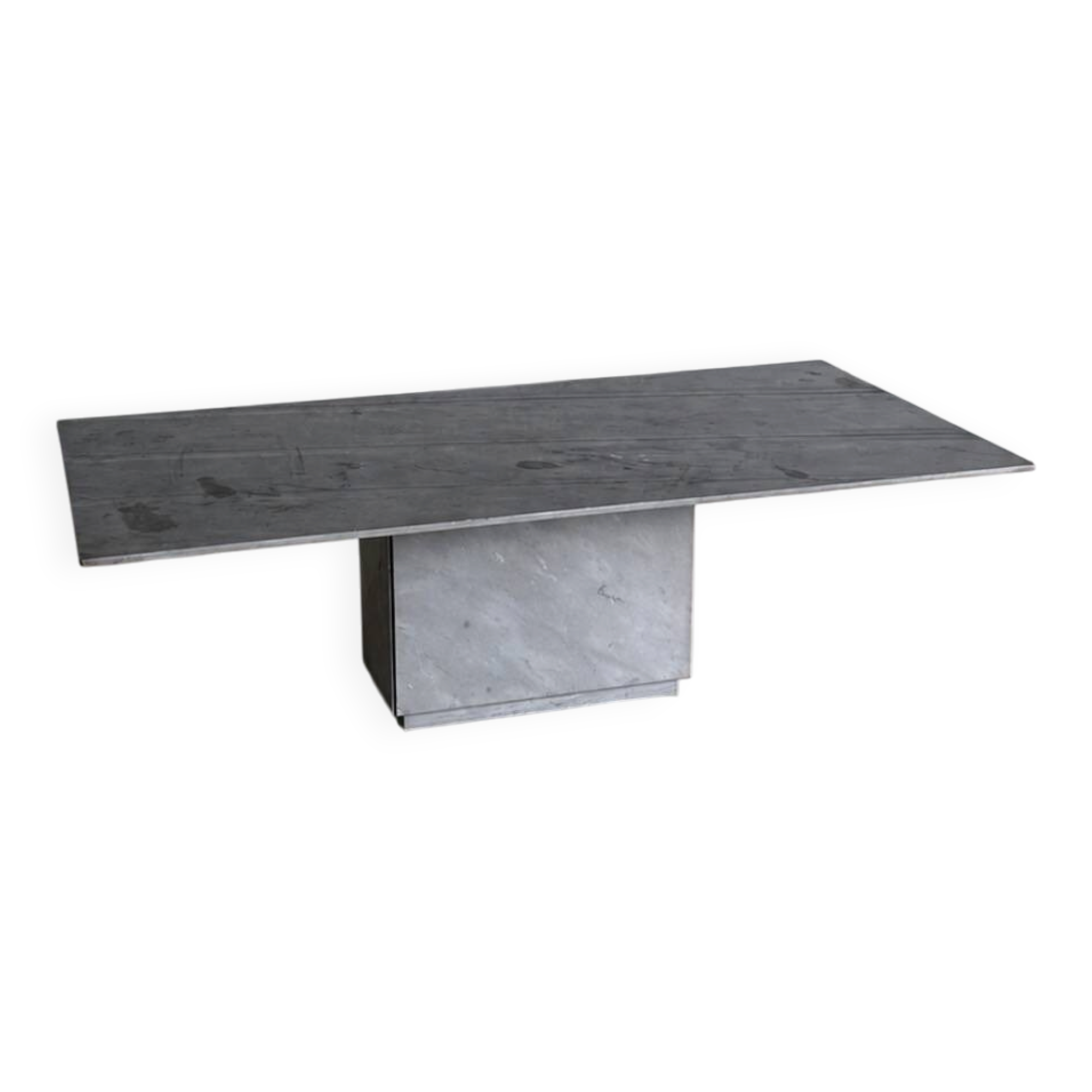 Grey marble coffee table