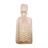 Carafe à whisky vintage en verre