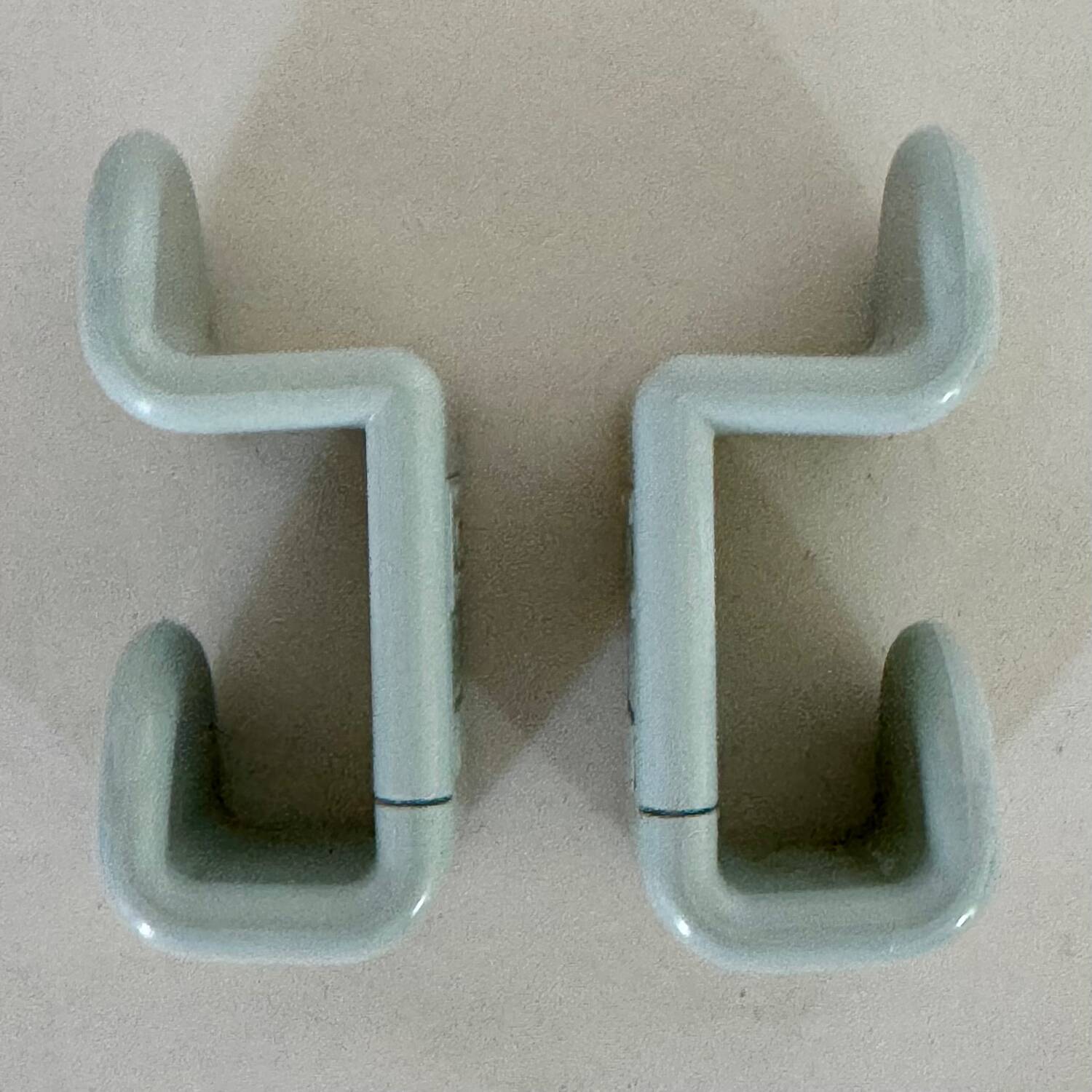 Paire de patères par Ambrogio Rossari pour Gedy Italie années 1970