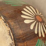 Glazed terracotta salad bowl