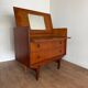Vintage teak dressing table / chest of drawers – Scandinavian design, 1960s