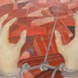 Miroslav Krofián "The Victory of Ideology" contemporary painting - czechia