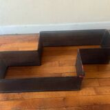 Dedal shelf, maze, Mathieu MATEGOT, original black