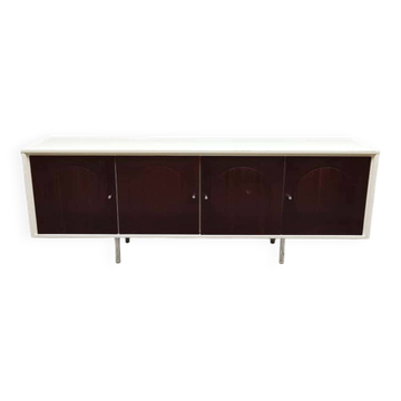 Vintage Italian sideboard credenza 'Duo-tone'
