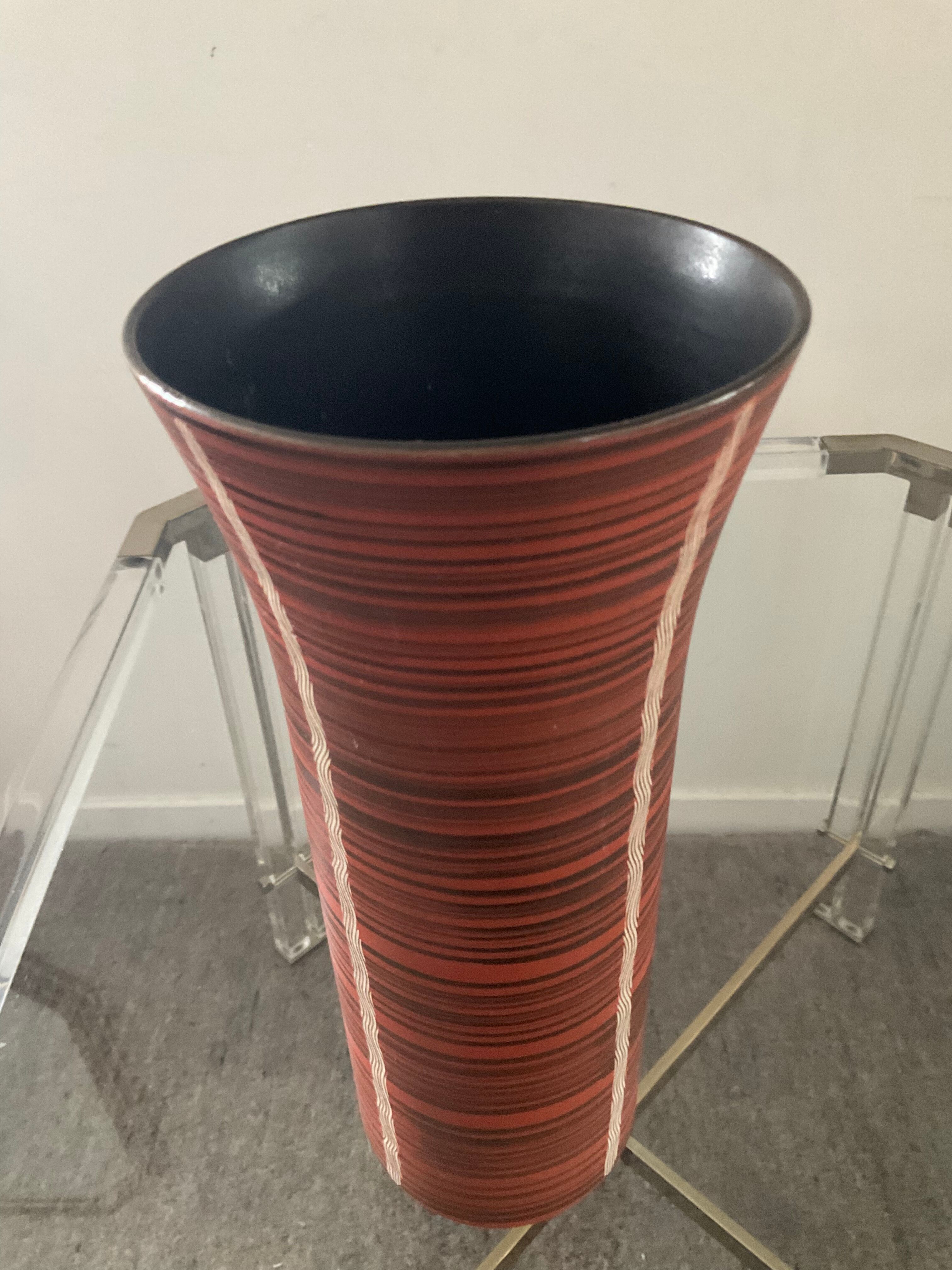 Duo of vintage vases West Germany 60s-70s