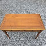 Mid-20th century solid cherry wood desk