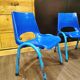 Set of 3 Kindergarten chair stamped RB