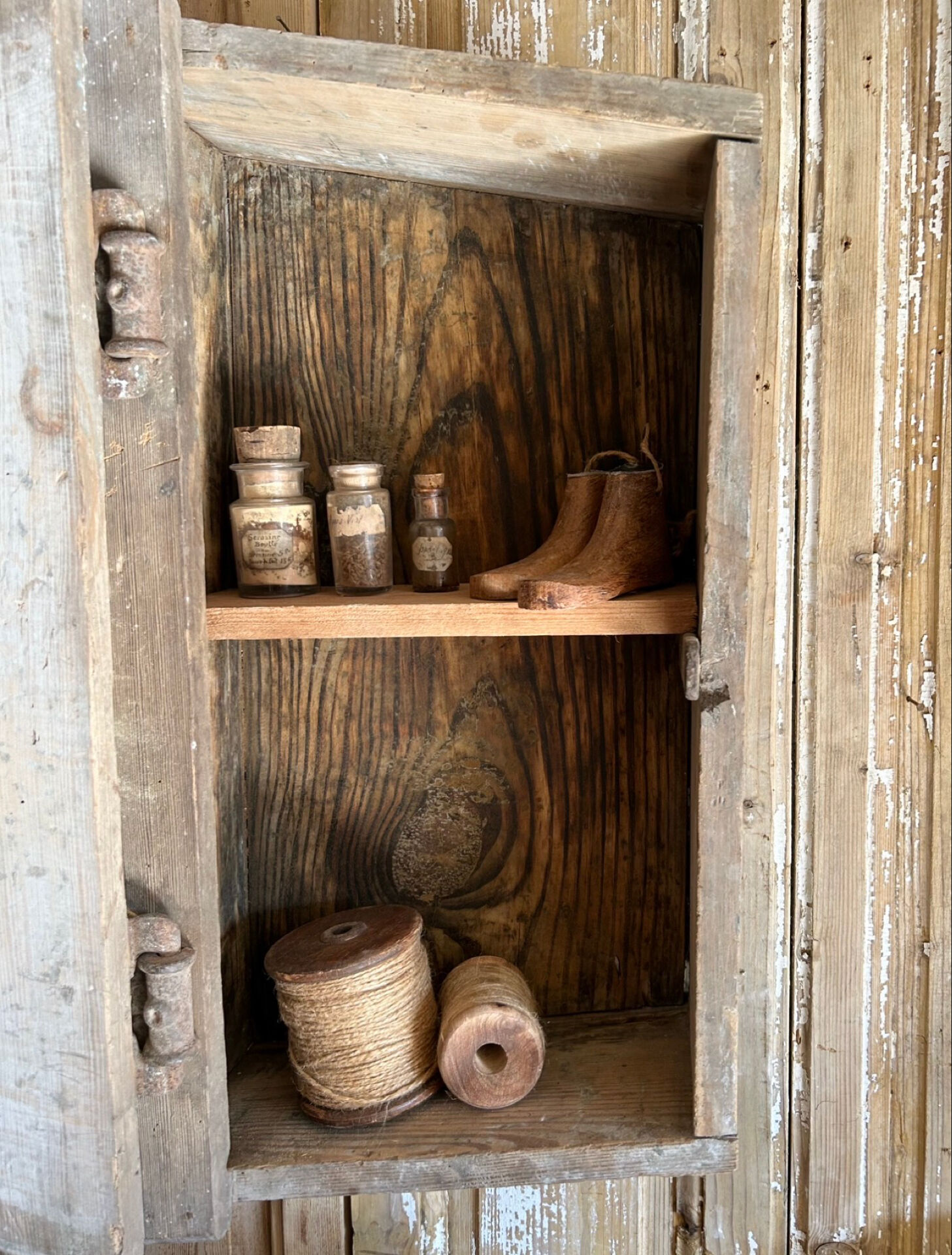 Old carriage trunk