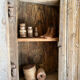 Old carriage trunk