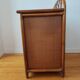 Vintage rattan and cane commode from the 1970s.
