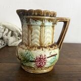 Antique Art Nouveau slip pitcher