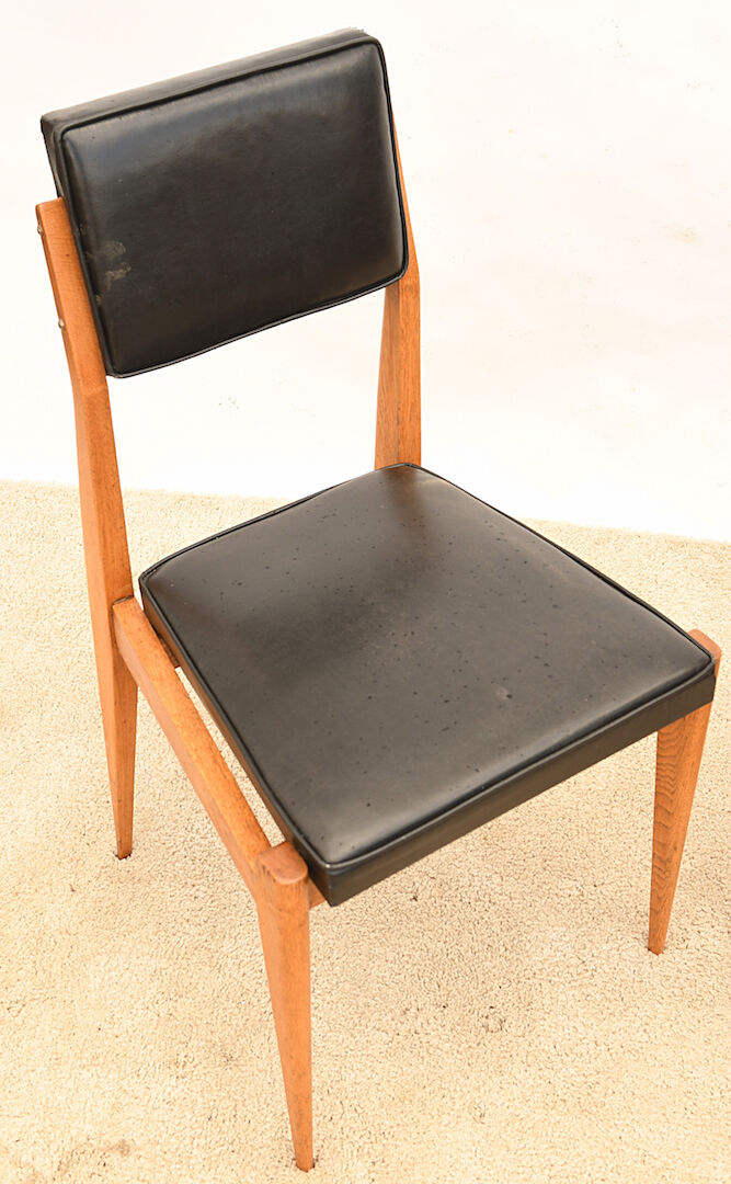 6 Chaises vintage des années 1960