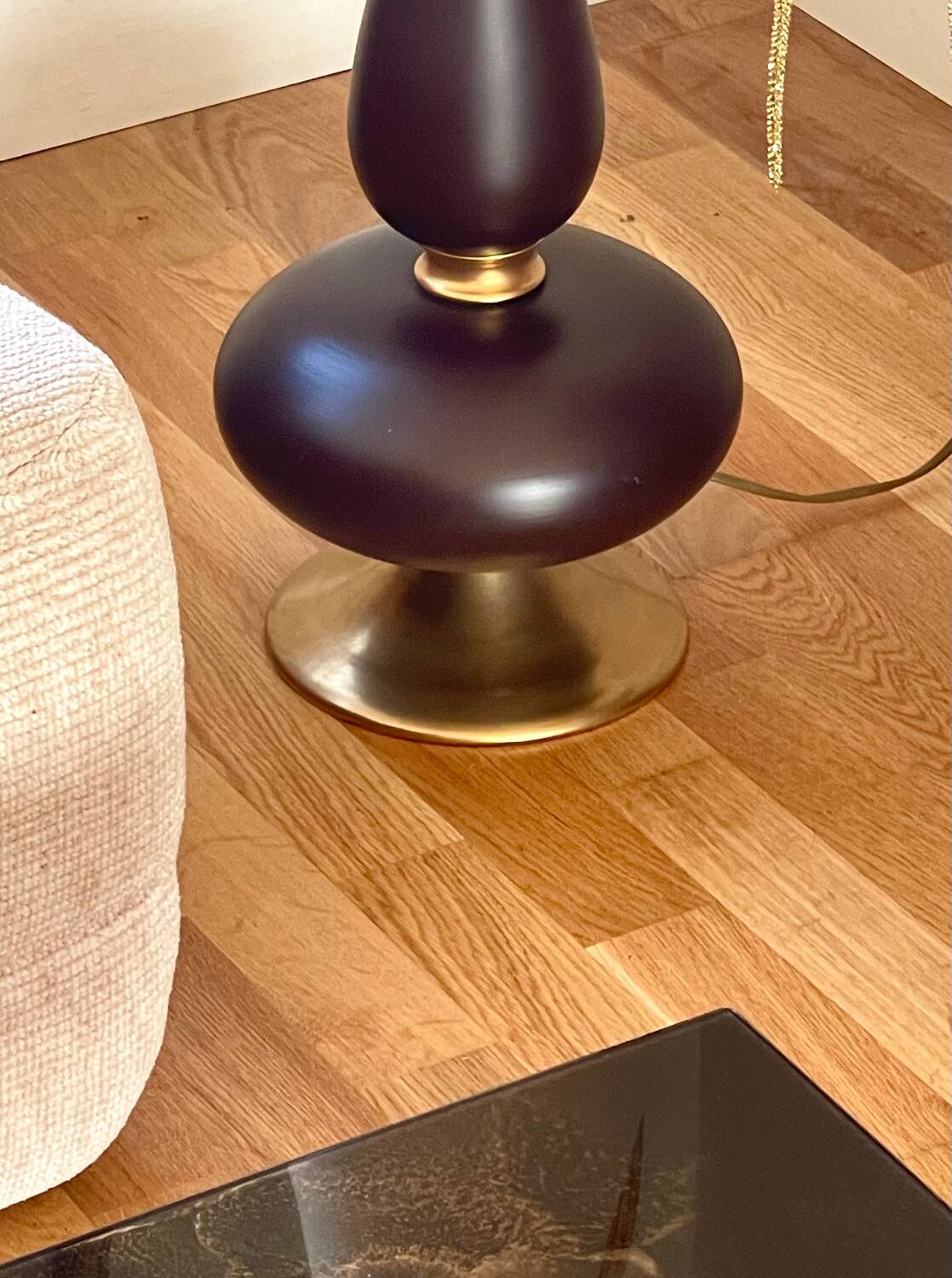 Vintage lamp from the 1980s.