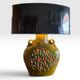 Large Ceramic Lamp Fat Lava (1960s-1970s)