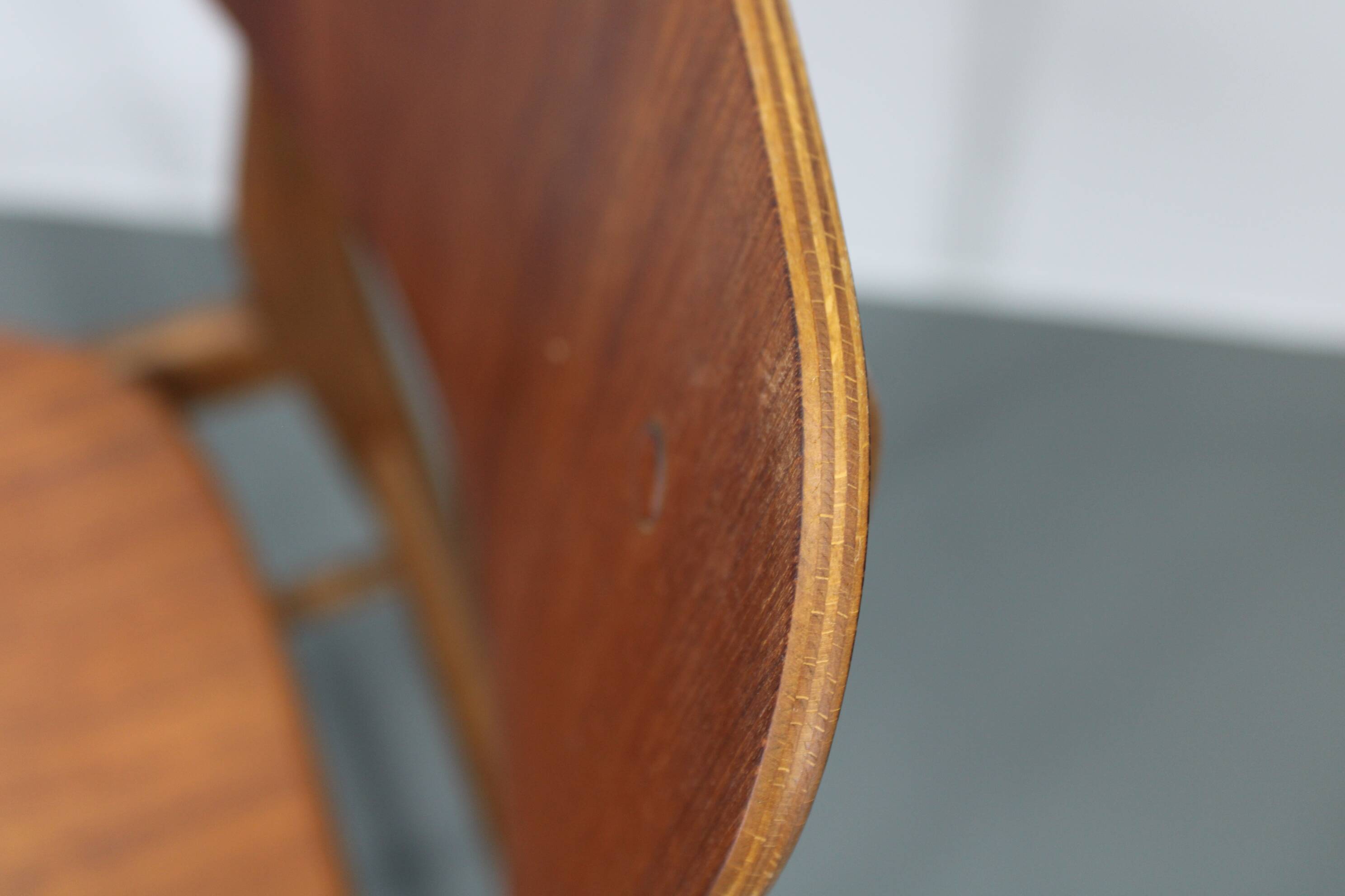 1960s Ib Kofod Larsen Set of 4 dining Chairs in Teak Finish, Denmark