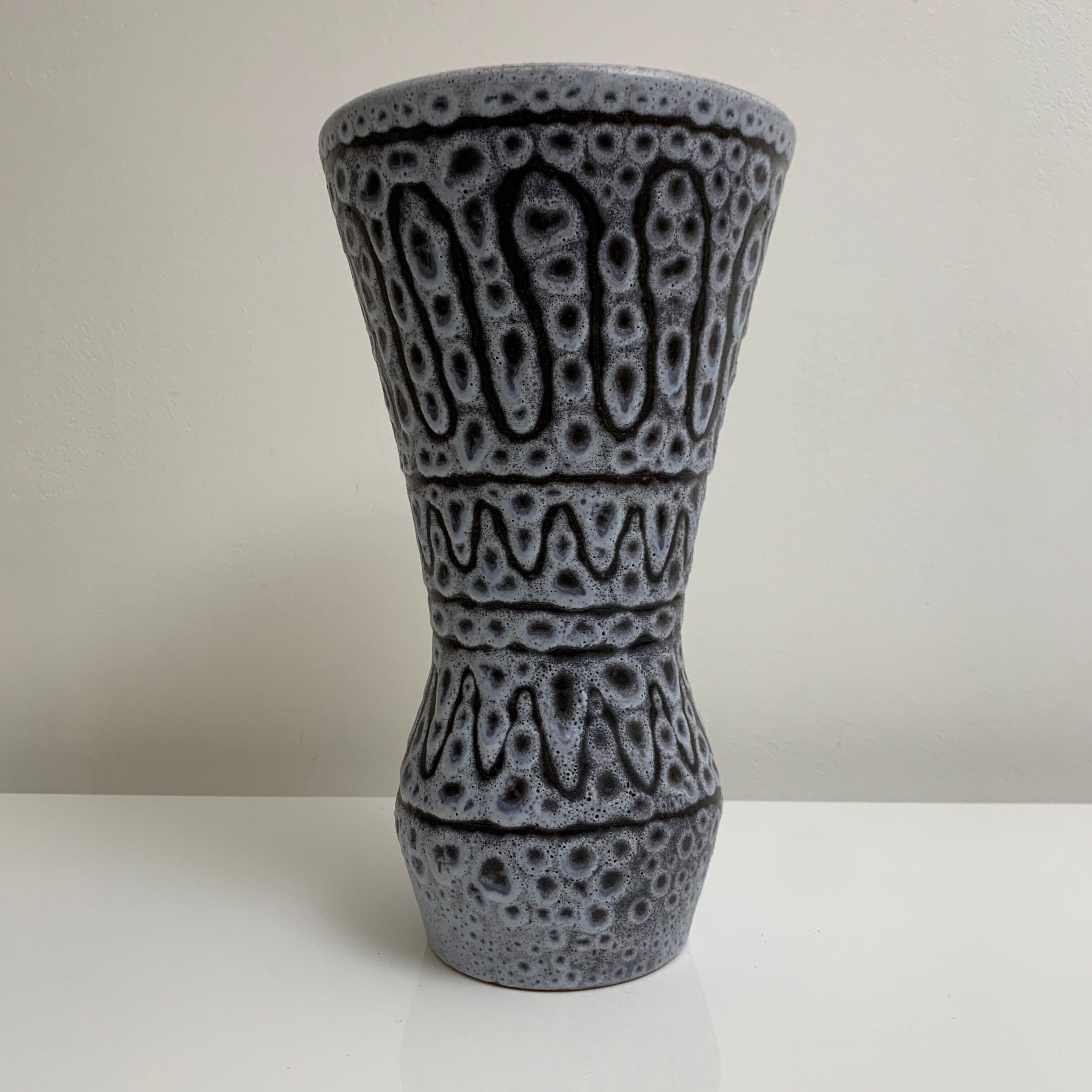 Vintage ceramic vase by Jean Austruy 27 cms