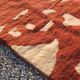 Terracotta and ecru Moroccan Mrirt rug 300x200 cm – abstract pattern