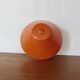 Lampe pince " champignon " orange années 60 70