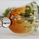 Series of 5 glasses wine from the Rhine Roemer St Louis Crystal model Bubbles