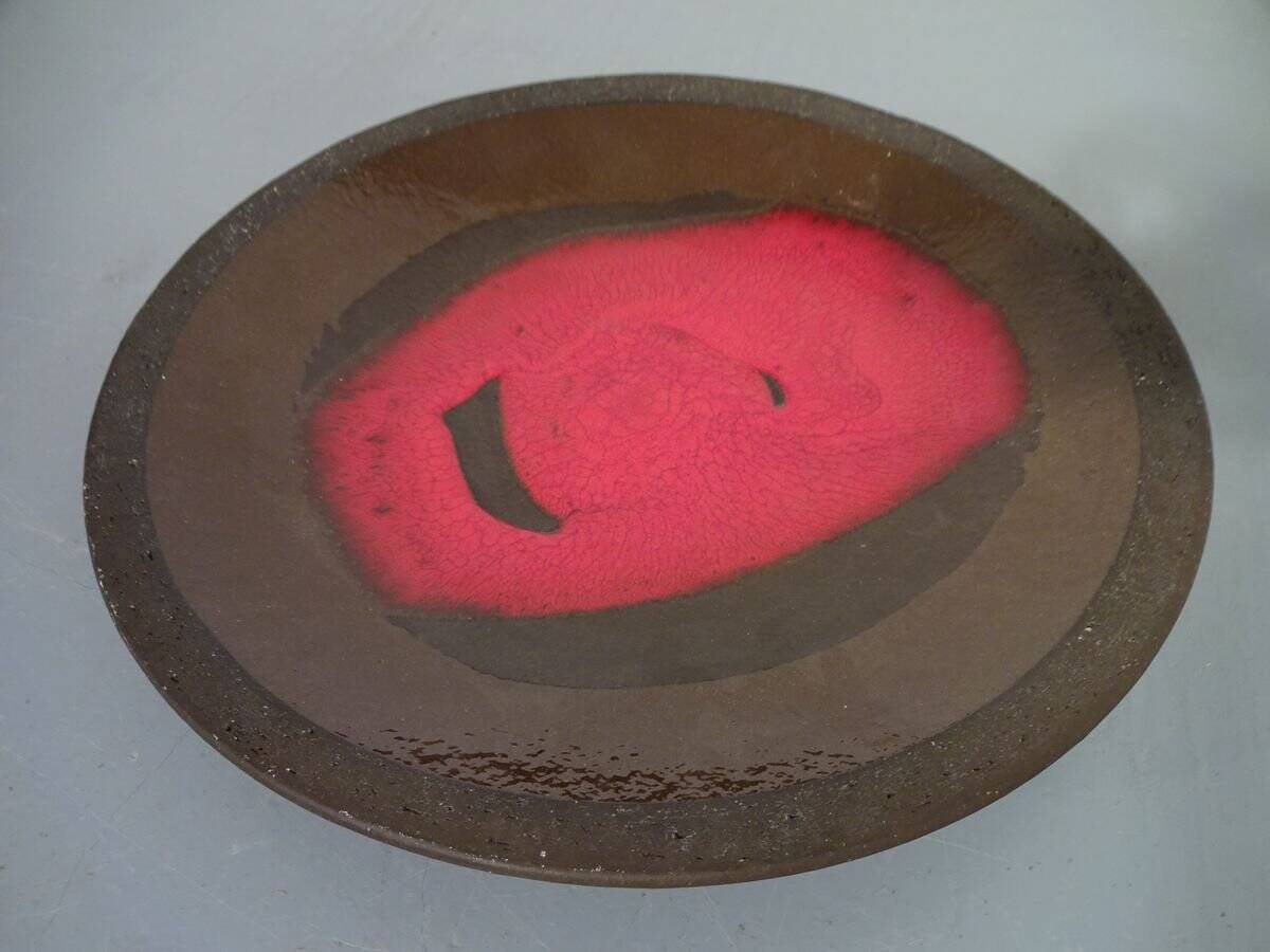 Danish ceramic dish from Lehmann, 1970s