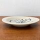 Mid-Century Studio Pottery Plate Bowl from Wallakra, Sweden, 1960s