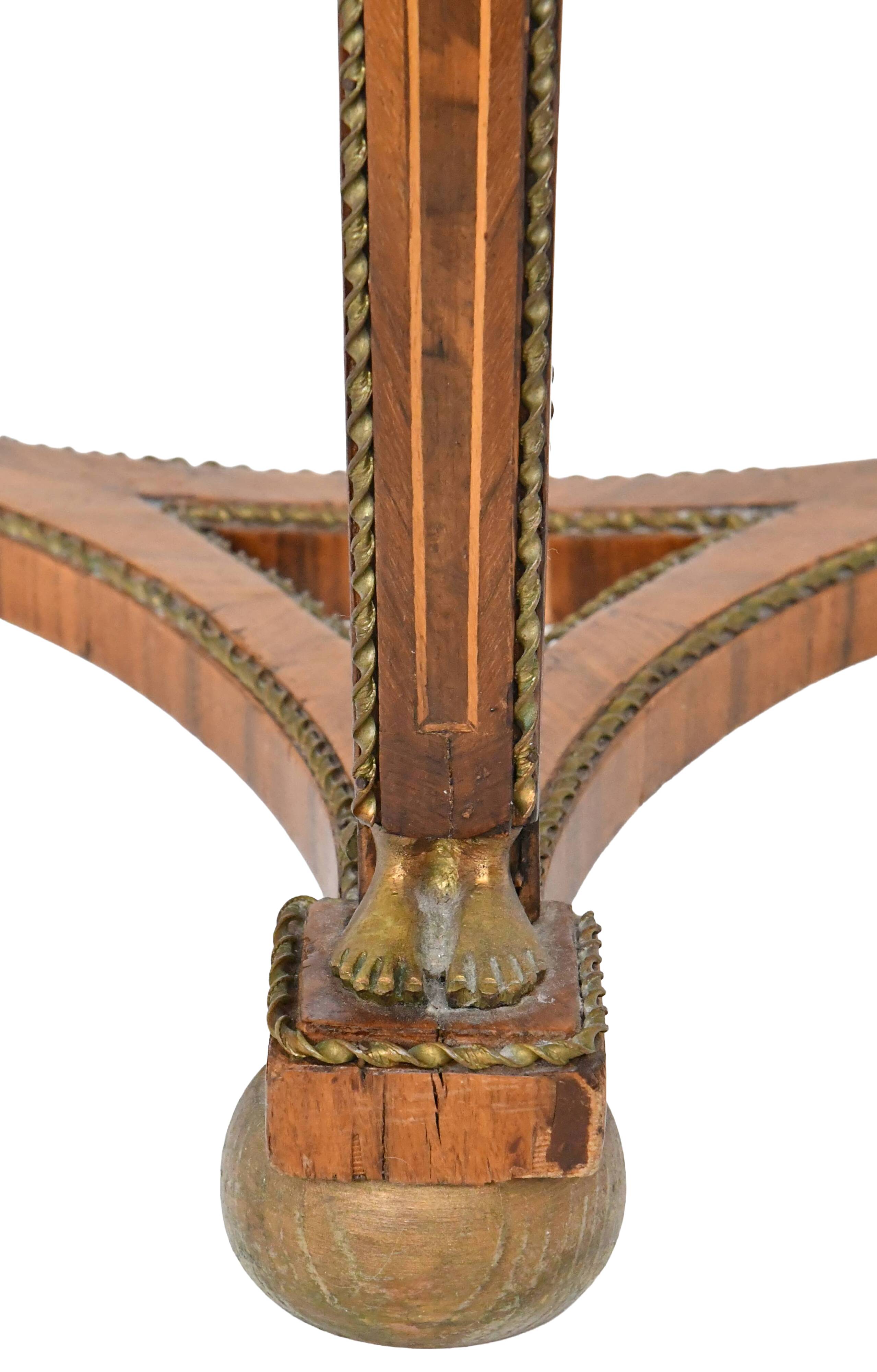 Empire style tripod stool