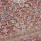 Tapis ancien persan Dorokhsh khorassan du début de 19eme siècle 200x400 cm