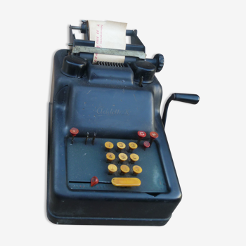 Machine à calculer Adetto X années 50