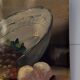 Tableau fin 19eme signe leroy . nature morte a l'aiguiere