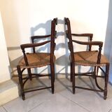 Pair of Provencal armchairs