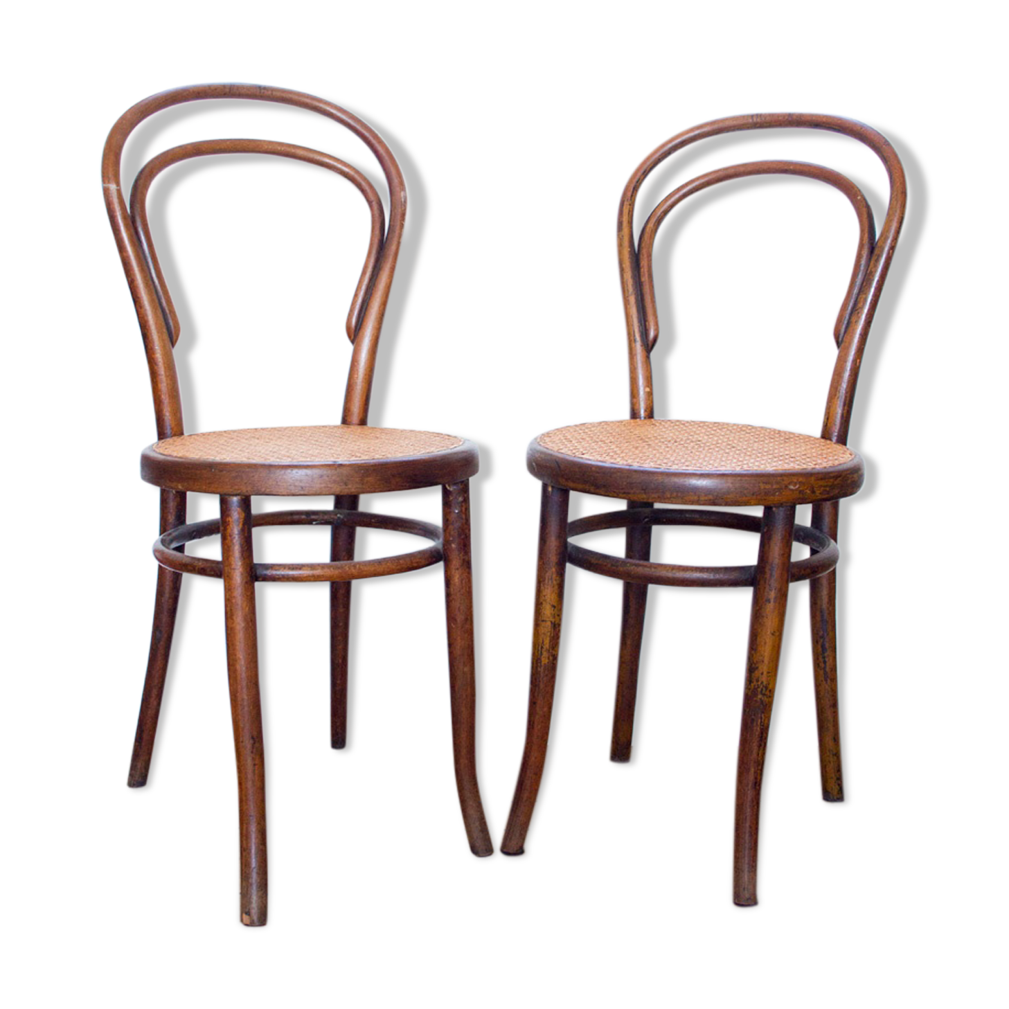 Pair of bistro chairs