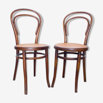 Pair of bistro chairs